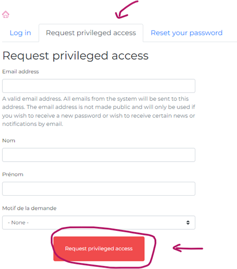 Privileged access